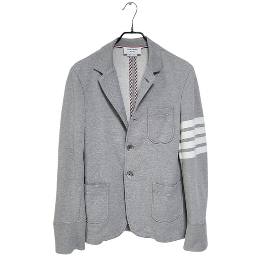 Thom Browne 4-Bar Cotton Jersey Blazer Jacket 1717 124903814