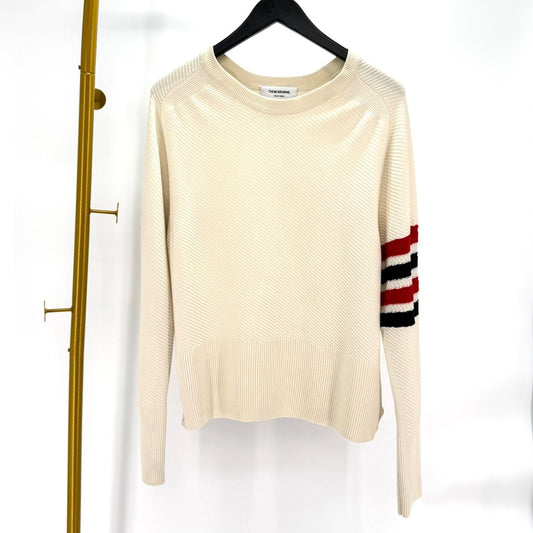 Thom Browne Diagonal Armband Wool Stitch Knit MKA290A 125110551