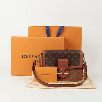 Louis Vuitton Dauphine MM Shoulder Crossbody Bag M45958 124094889