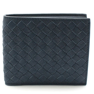 Bottega Veneta Blue Intrecciato Woven Mesh Wallet 113993 125516979