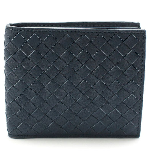 Bottega Veneta Blue Intrecciato Woven Mesh Wallet 113993 125516979