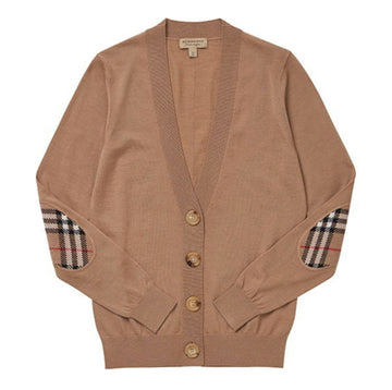 Burberry Check Patch Wool Cardigan - SKU: PN12345 121397253