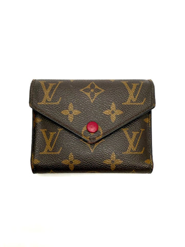 Louis Vuitton Victorine Monogram Pink Wallet M41938 133589083
