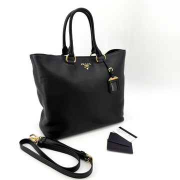 Prada Vitello Phoenix Tote and Shoulder Bag 1bg865 139440560
