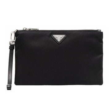 Prada Triangular Logo Strap Pouch Black 2NH004 2DMH F0002 46156548