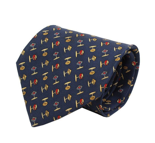 Salvatore Ferragamo Cufflinks Print Tie 30995345