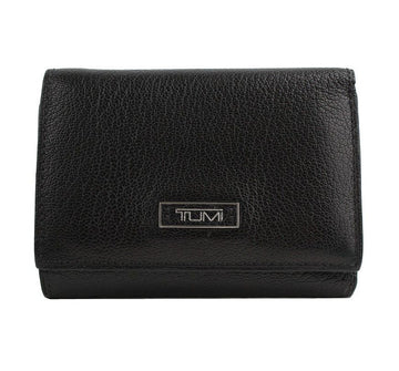Tumi Black Leather Logo Wallet 12345 26811464