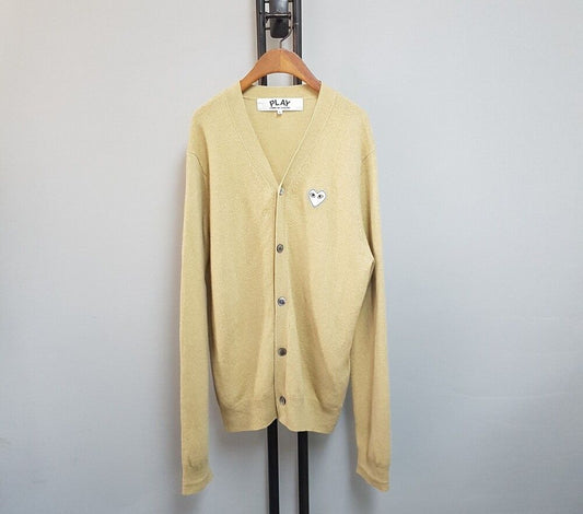 Comme Des Garcons Men's Heart Cardigan 34971491