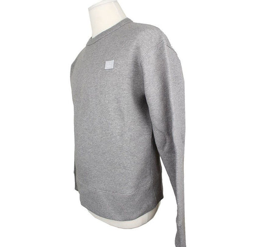 Acne Studios Men's Fleece Sweatshirt Melange Grey XS 26810506