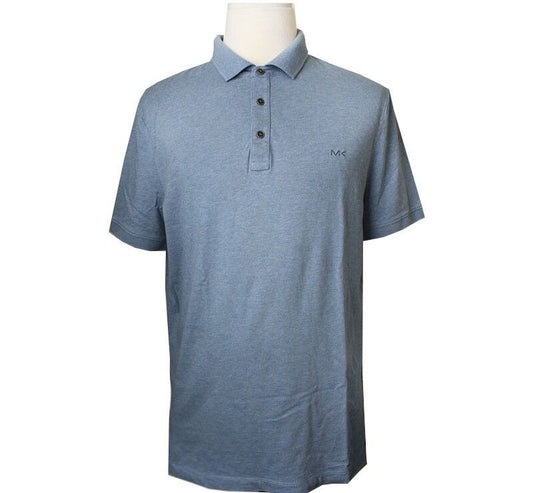 Michael Kors Blue Men's Pique Shirt 100 32695006