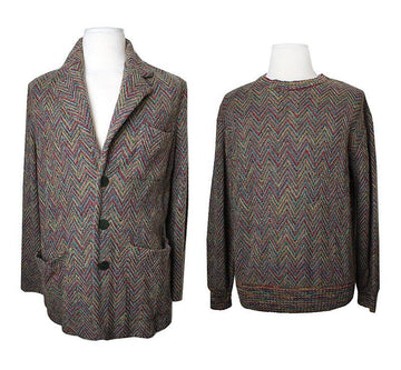 Missoni Men's Multicolor Knit Jacket Set 105 39219863