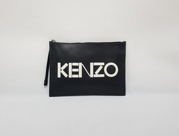 กระเป๋าคลัตช์หนังโลโก้ Kenzo SKU123