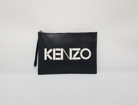กระเป๋าคลัตช์หนังโลโก้ Kenzo SKU123