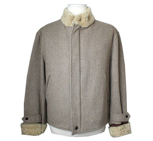 Armani Emporio Shearling Zip-Up Men's Jacket 100 41960360