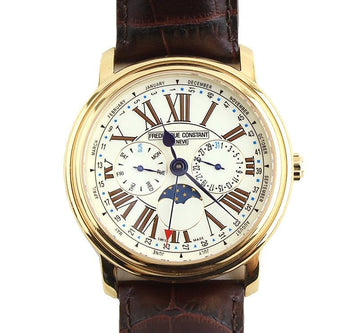 Fredrique Constant Gold-Plated Wanistrap Men's Watch 42mm FC-270X4P4/5/6 26812075