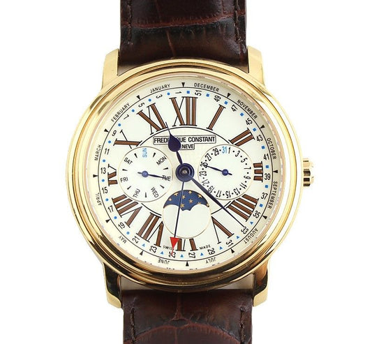 Fredrique Constant Gold-Plated Wanistrap Men's Watch 42mm FC-270X4P4/5/6 26812075