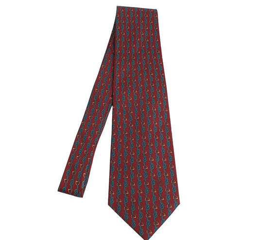 Gucci Two-Tone Loop Silk Tie 30707683