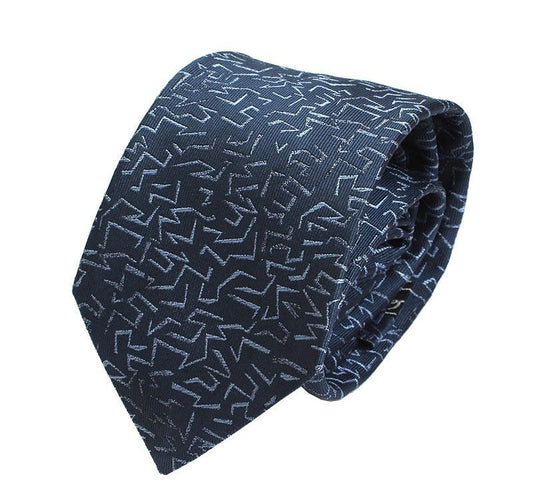 Salvatore Ferragamo Prussian Blue Silk Tie 30707687