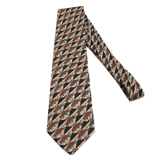 Zegna Tweed Silk Blend Tie 30995348