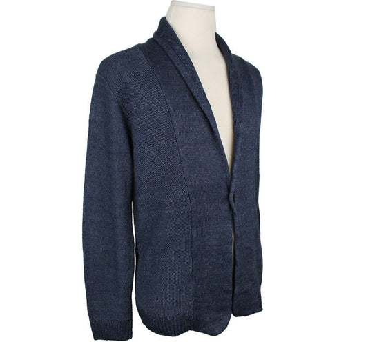Joseph Men's Linen Blend Shawl Collar Knit Cardigan 48 26810703