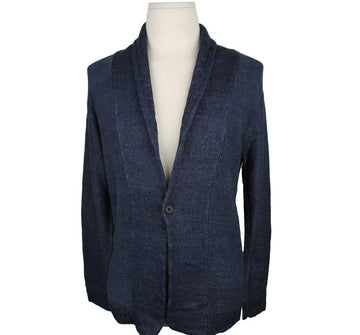 Joseph Men's Linen Blend Shawl Collar Knit Cardigan 48 26810703