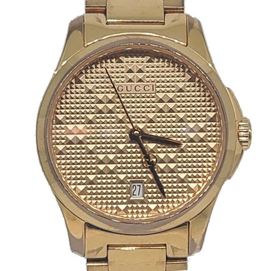 Gucci Gold Plated Watch 126.5 27214763
