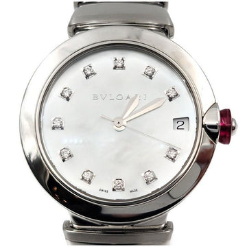 Bulgari Lucea Diamond Steel Watch 102199 40023977