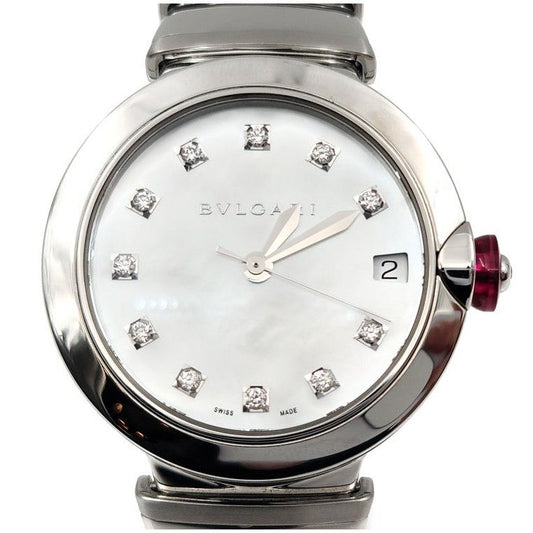 Bulgari Lucea Diamond Steel Watch 102199 40023977
