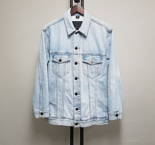 Alexander Wang Light Blue Denim Jacket M 57984100