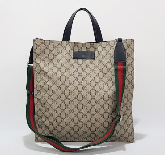 Gucci GG Supreme Tote and Shoulder Bag 12345 62208232