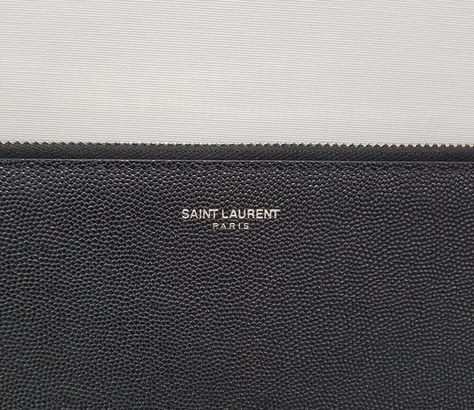 กระเป๋าคลัตช์คาเวียร์ Saint Laurent 397294