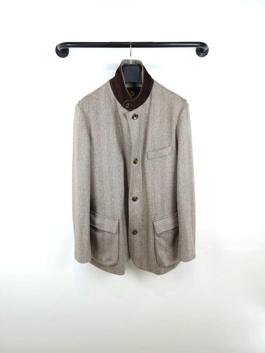 Loro Piana Herringbone Jacket 3310 46173985