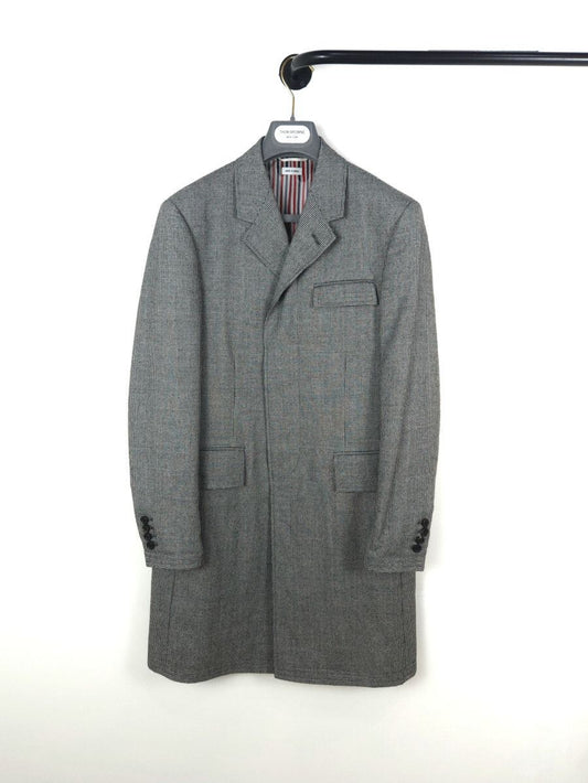 Thom Browne Checked Chesterfield Coat MOC567A-04907980 5967 77851538