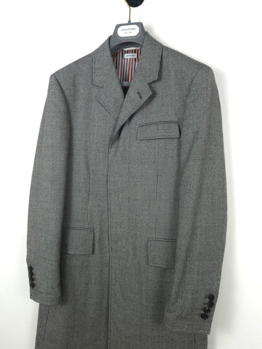 Thom Browne Checked Chesterfield Coat MOC567A-04907980 5967 77851538