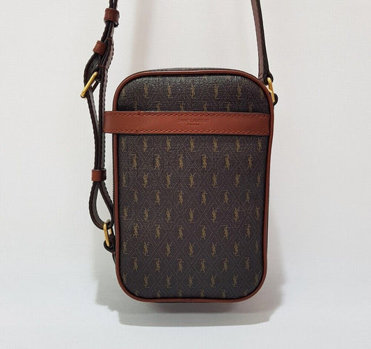 Saint Laurent Monogram Men's Crossbody Bag SKU123 80722392