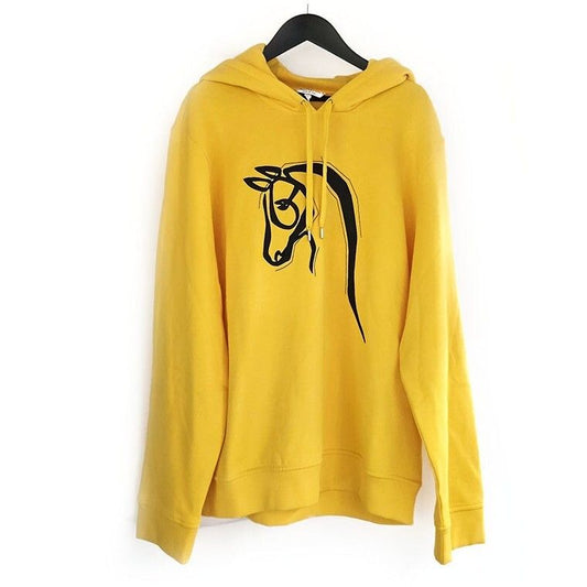 Hermes Leather Patch Hoodie 52624023 80831218