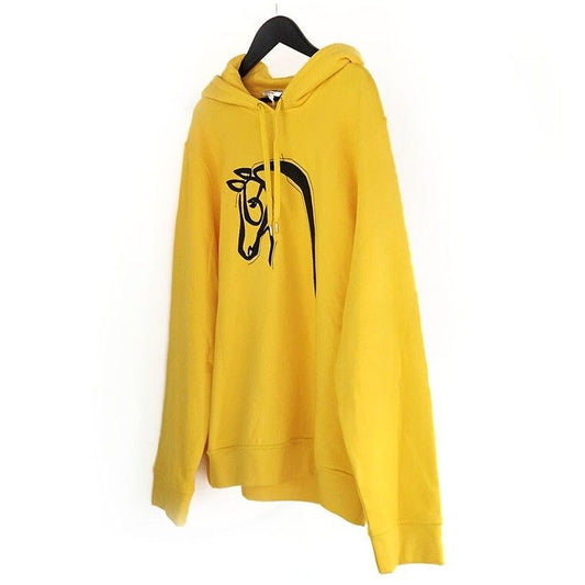 Hermes Leather Patch Hoodie 52624023 80831218