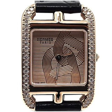 Hermes Diamond Gold Cape Cod Watch (cc1.371) 61524033 86816111