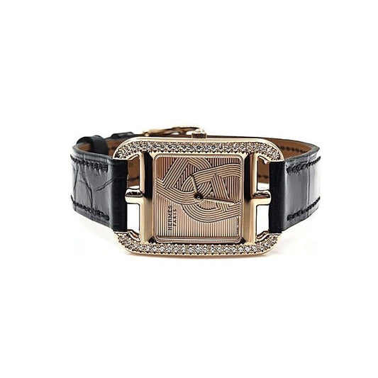 Hermes Diamond Gold Cape Cod Watch (cc1.371) 61524033 86816111
