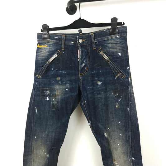 กางเกงยีนส์ Dsquared2 Retro Colminer รุ่น S74LA0744 6660