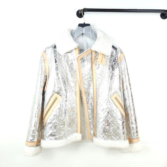Louis Vuitton Mirror Monogram Shearling Jacket 1A98DU 6929 103847255
