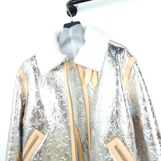 Louis Vuitton Mirror Monogram Shearling Jacket 1A98DU 6929 103847255