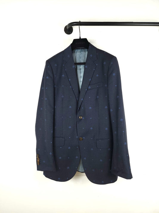 Gucci Bee Embroidered Blazer Jacket 554100 6059 78620756