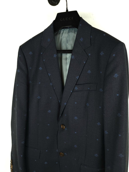 Gucci Bee Embroidered Blazer Jacket 554100 6059 78620756