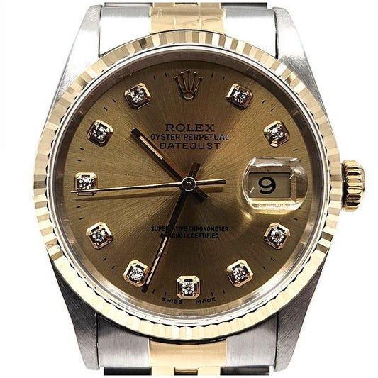 Rolex Djust Combi 10p Watch (16233) 110124013 118701641