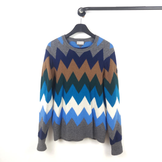 Moncler Chevron Logo Patch Knit 8444 124969474