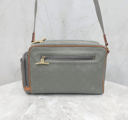 Louis Vuitton Titanium Monogram Camera Crossbody Bag 109393994