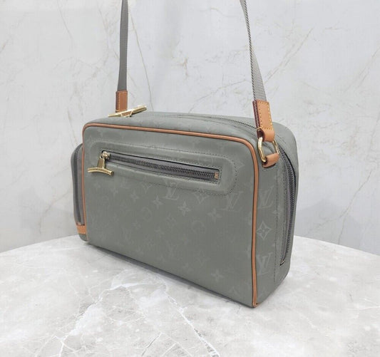 Louis Vuitton Titanium Monogram Camera Crossbody Bag 109393994