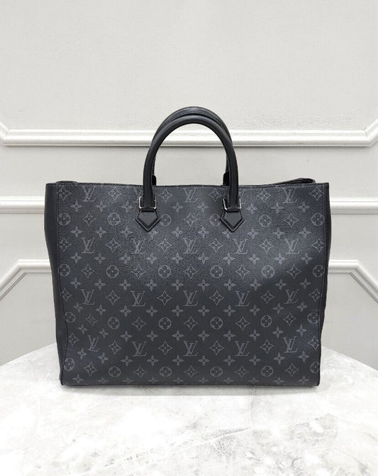 Louis Vuitton Eclipse Monogram Grand Sac Tote Bag 73751520