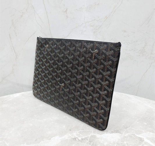 Goyard Black Clutch Bag MM - SKU 121957044